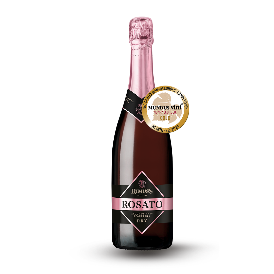 ***ใหม่*** SPARKLING ROSATO DRY (ทางเลือกของ Prosecco ที่ไม่มีแอลกอฮอล์)