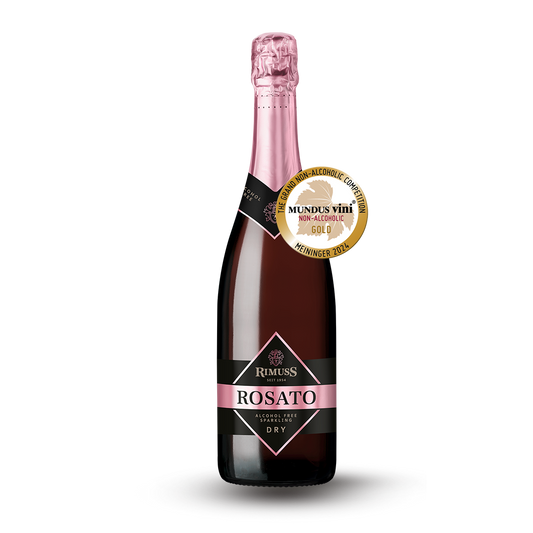 ***ใหม่*** SPARKLING ROSATO DRY (ทางเลือกของ Prosecco ที่ไม่มีแอลกอฮอล์)
